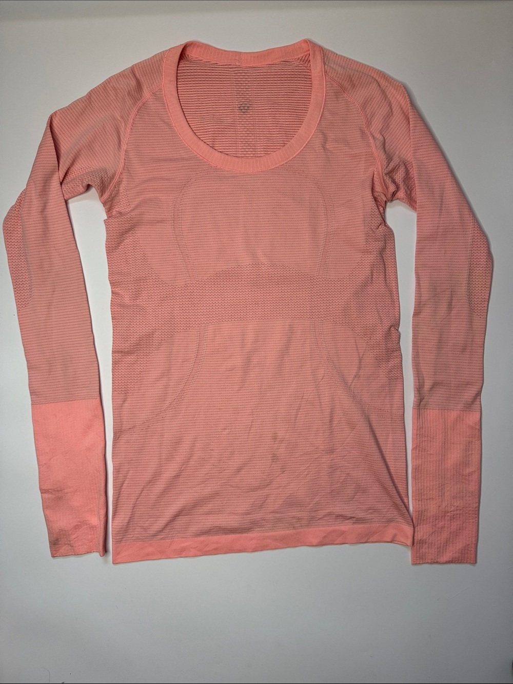 lululemon athletica Long-Sleeve Seamless Top - Coral